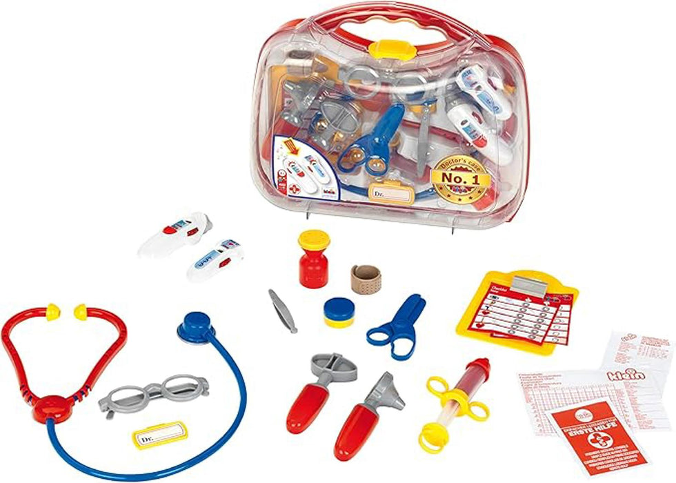 Children's Doctor Play Set with Medical Tools and Carrying Case