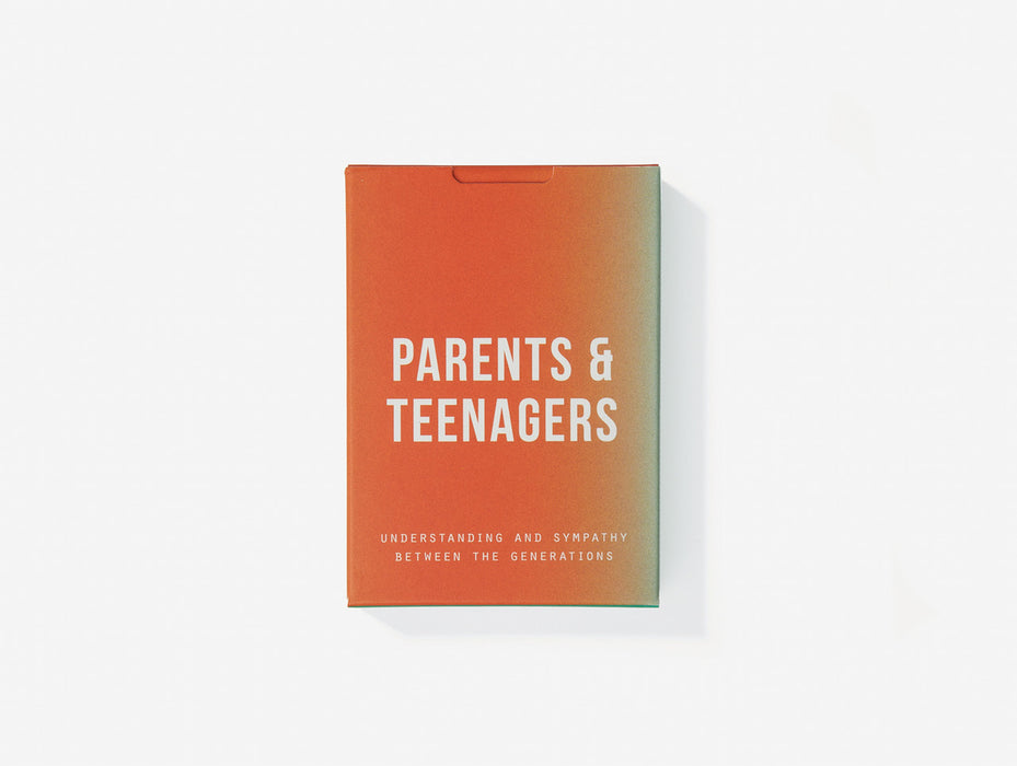 Parents & Teenager - Conversation Cards | The School of Life