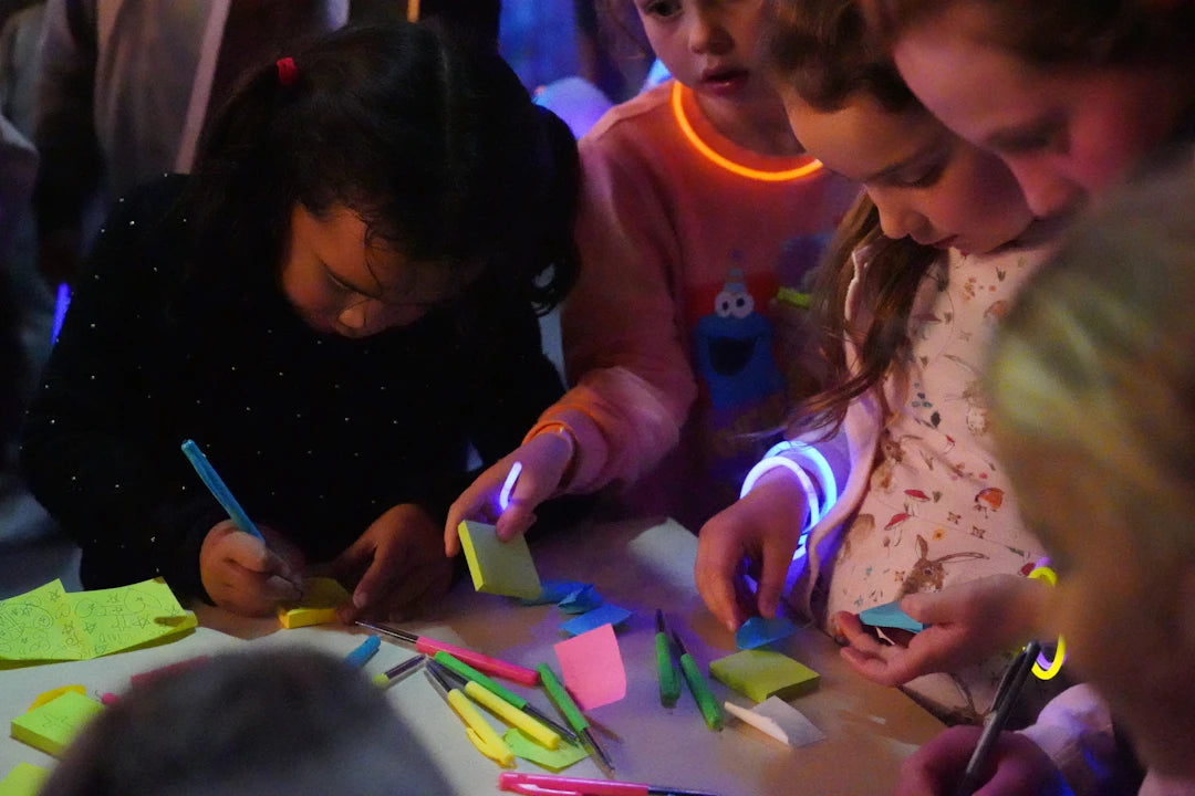 Engaging Space-Themed Sticky Notes for Learning Fun