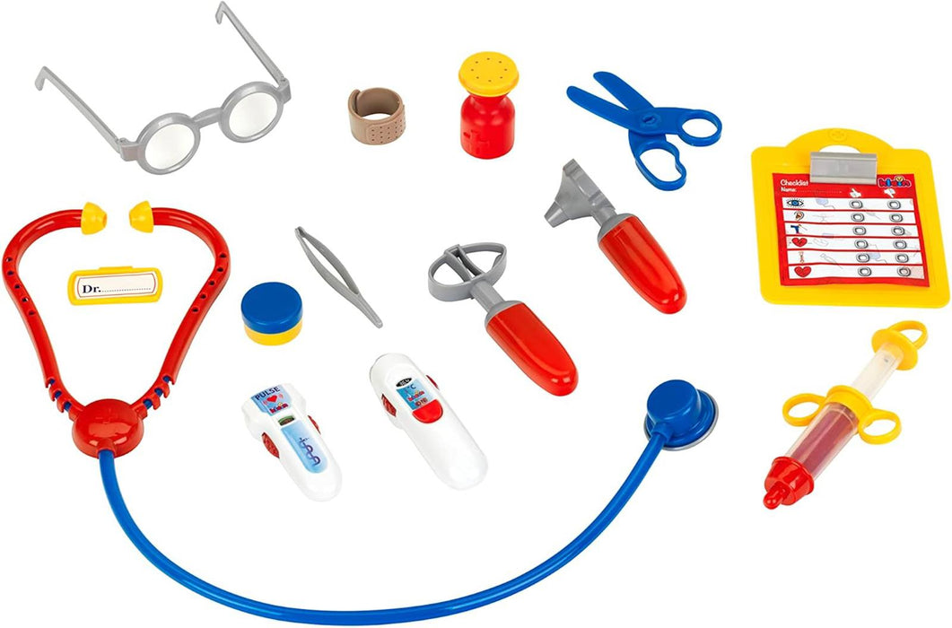 Children's Doctor Play Set with Medical Tools and Carrying Case