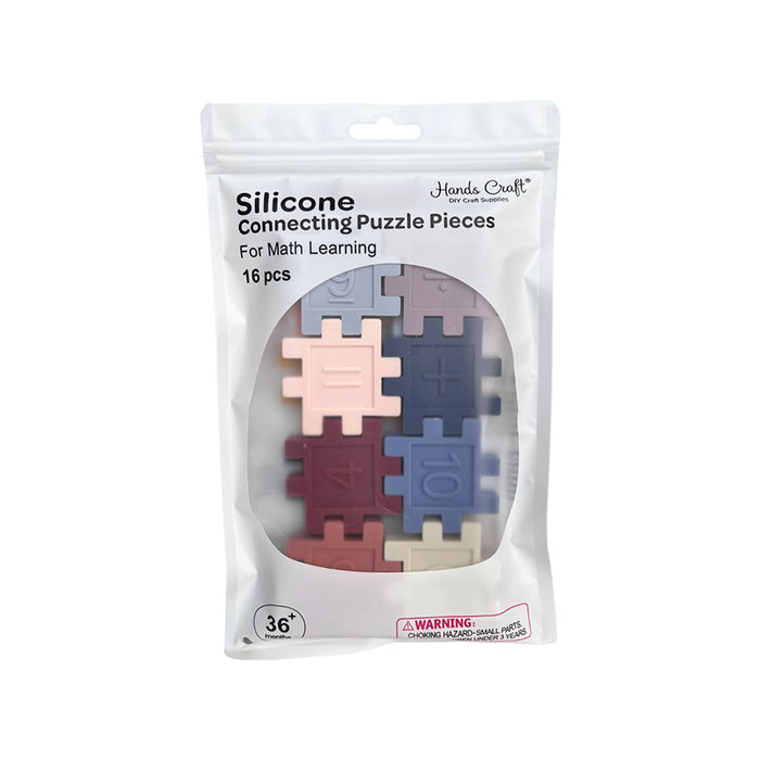 Silicone Baby Connecting Puzzle Pieces: Numbers