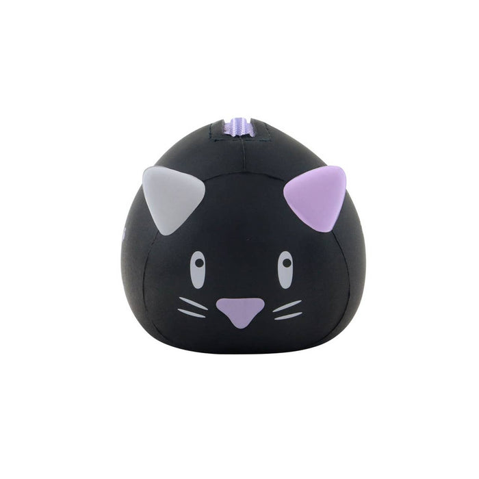 Gorjuss Black Cat Purse Wild | Soft Silicone Coin Purse with Keyring