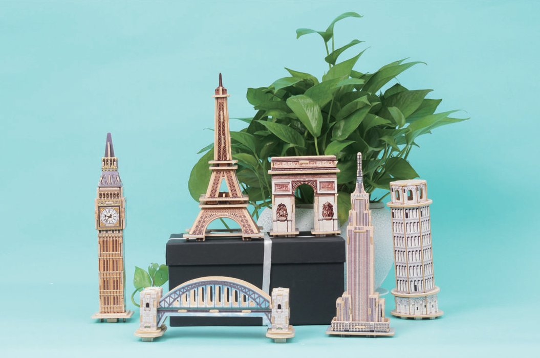 Empire State Building 3D Wooden Puzzle