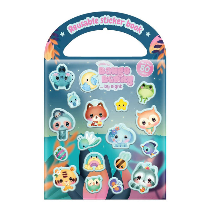 Stick & Play Book | Kids’ Activity Book with 80+ Reusable Stickers | Bangoberry