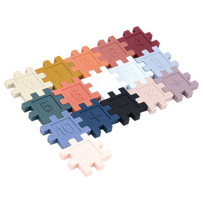 Silicone Baby Connecting Puzzle Pieces: Numbers