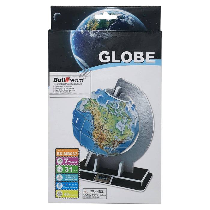 3D Puzzle Earth Globe