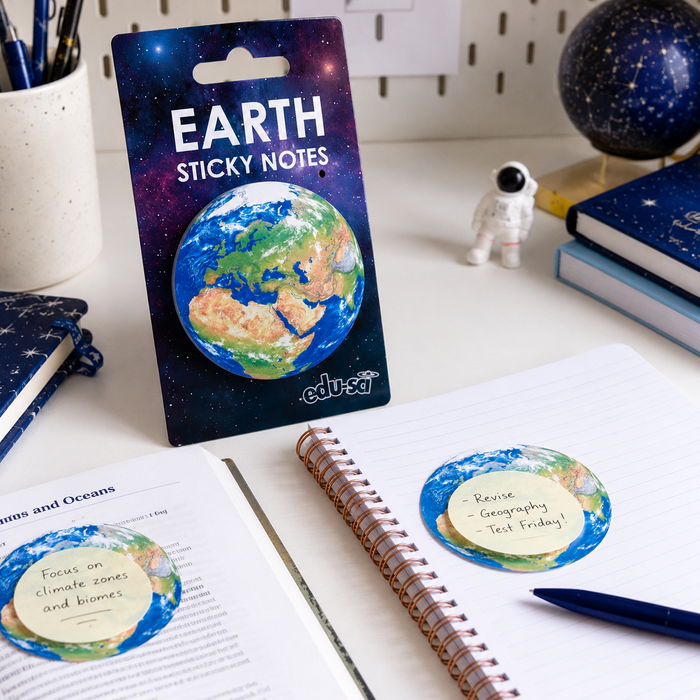 Earth Sticky Notes | Space Themed Notes