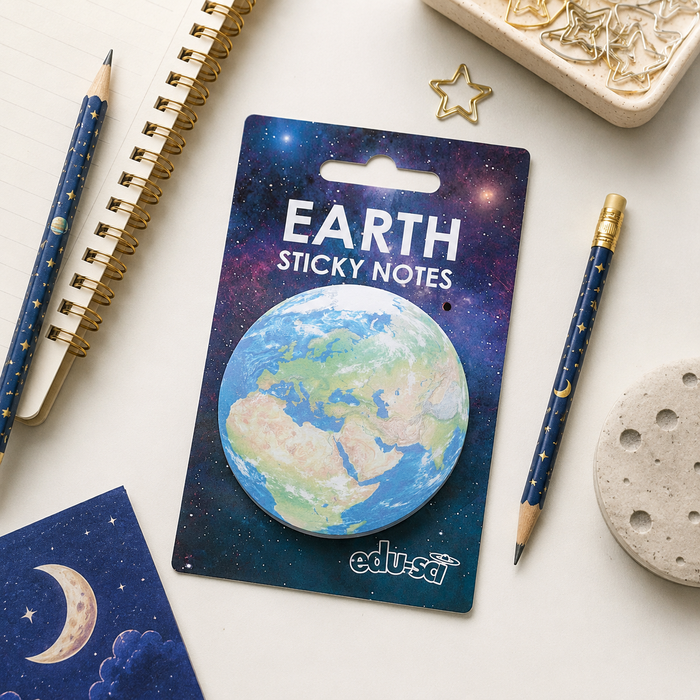 Earth Sticky Notes | Space Themed Notes