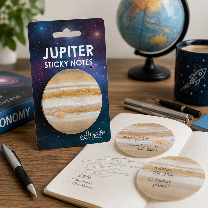 Jupiter Sticky Notes | Space Themed Notes