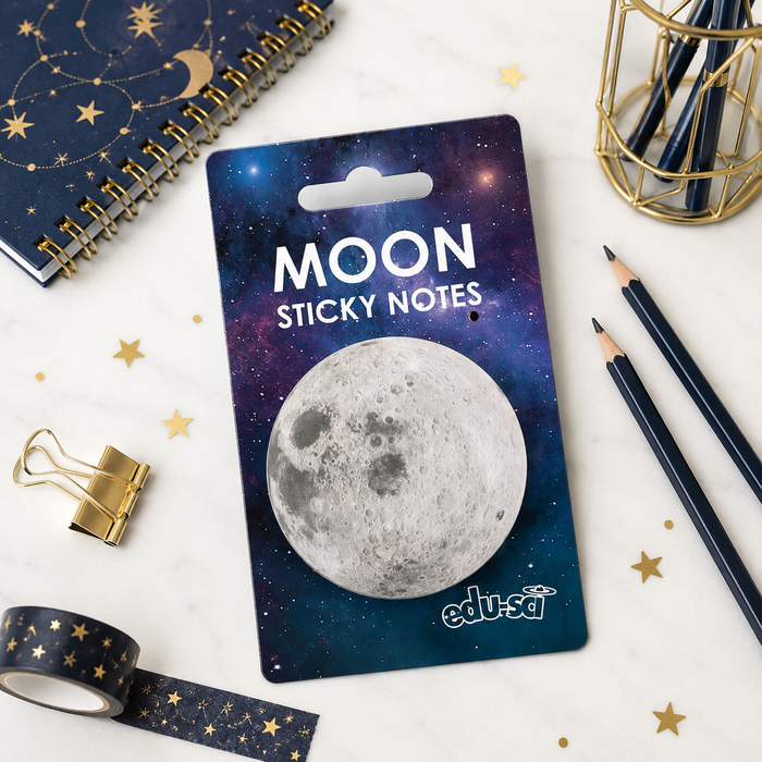 Moon Sticky Notes | Space Themed Notes