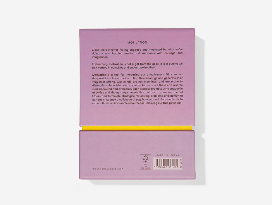 Motivation Cards | The School of Life