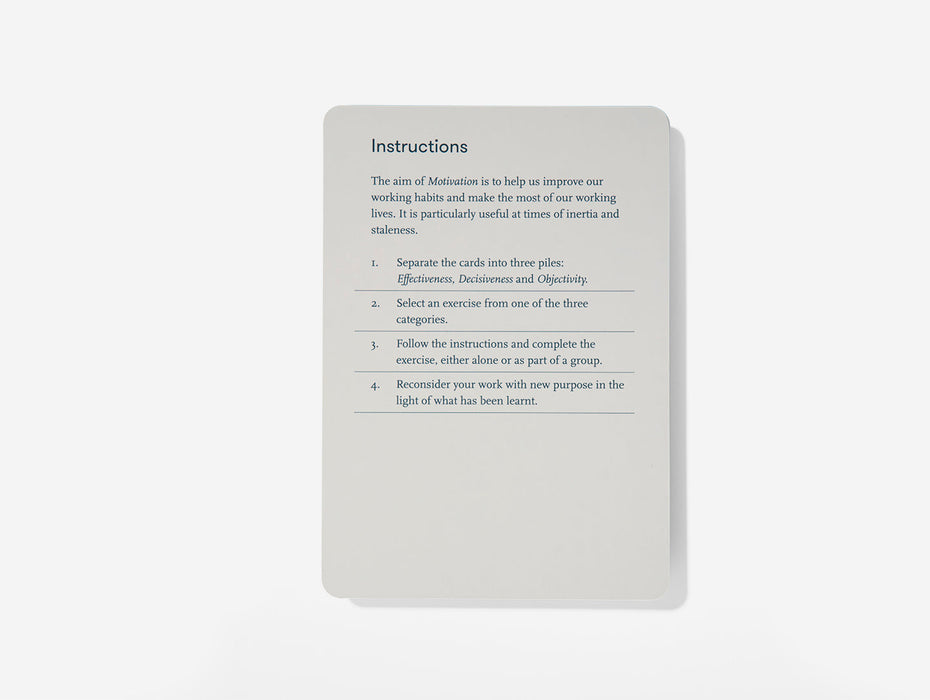 Motivation Cards | The School of Life