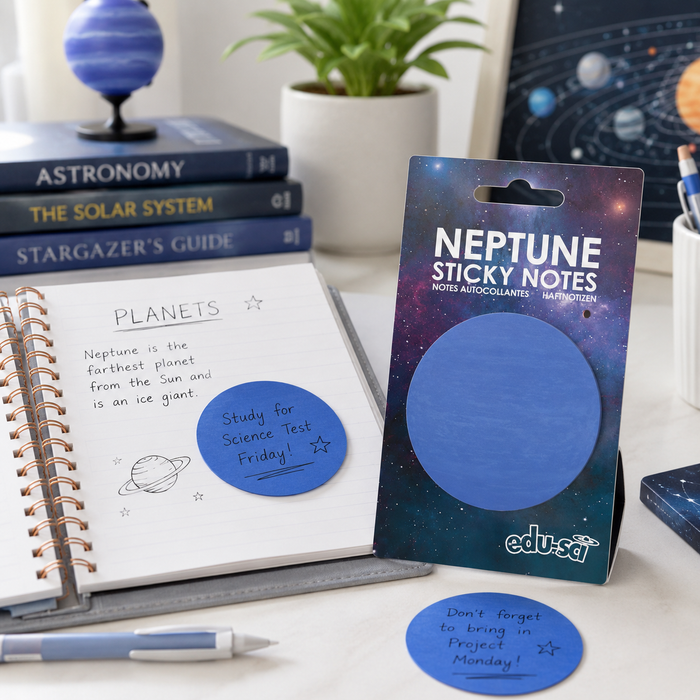 Neptune Sticky Notes | Space Themed Notes