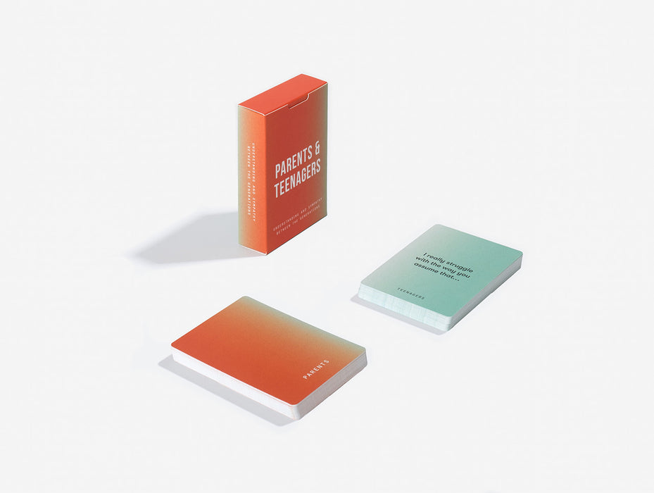 Parents & Teenager - Conversation Cards | The School of Life