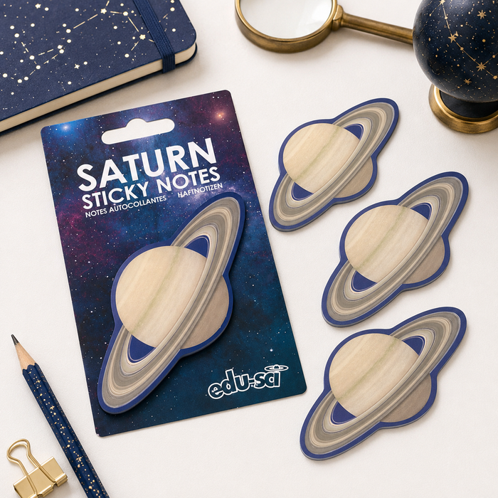 Saturn Sticky Notes | Space Themed Notes