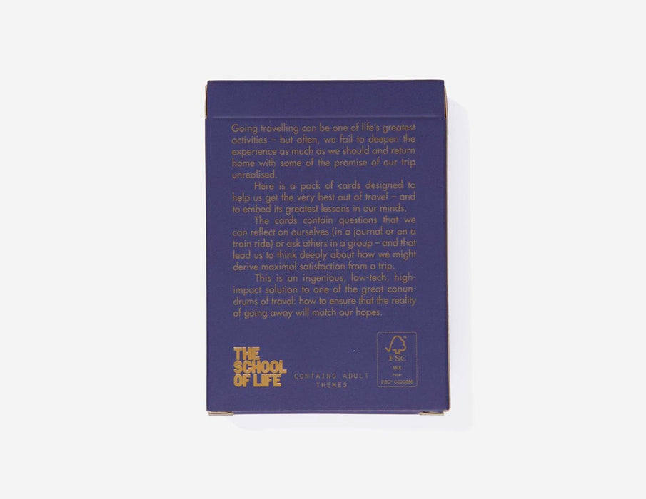 Travel Therapy Cards - The School of Life