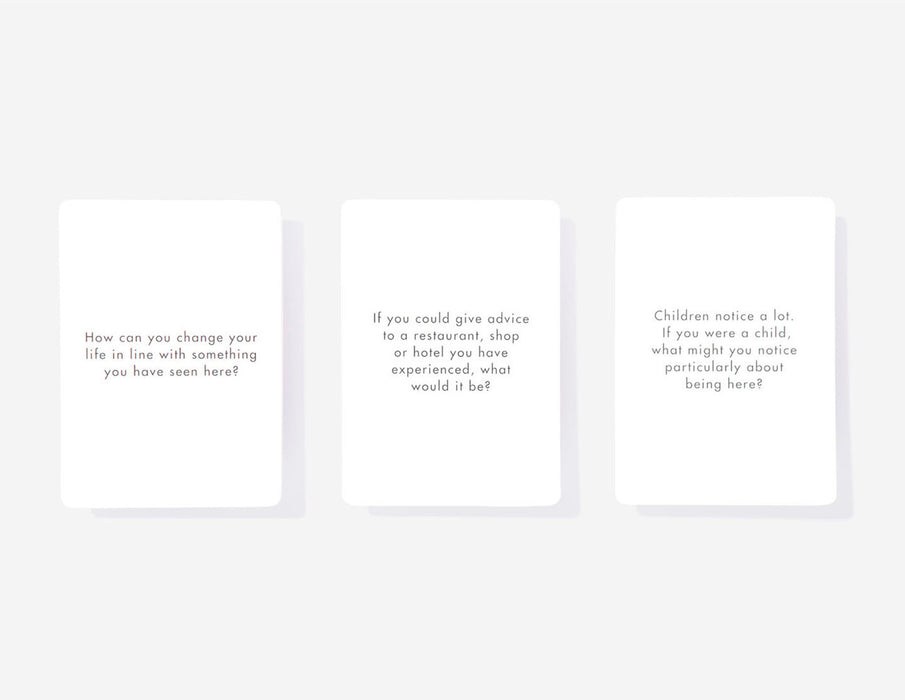 Travel Therapy Cards - The School of Life