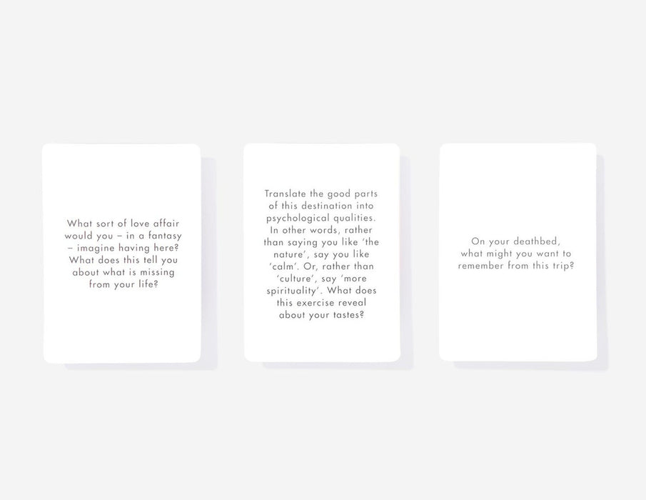 Travel Therapy Cards - The School of Life