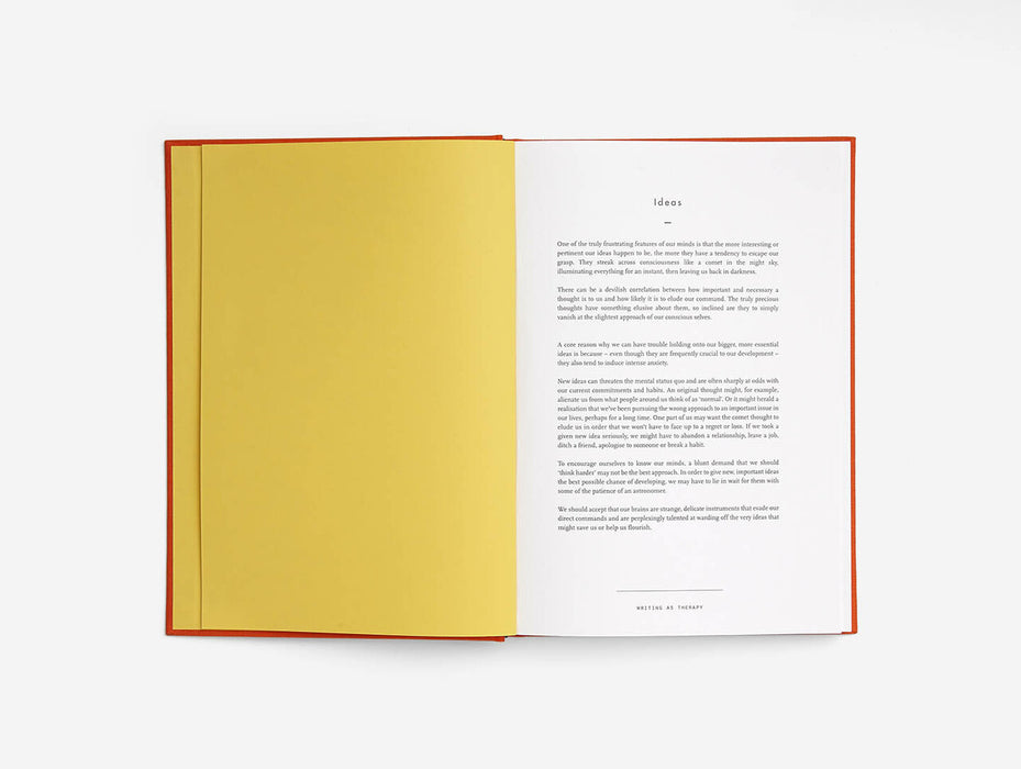 Writing as Therapy Journal - Ideas | The School of Life