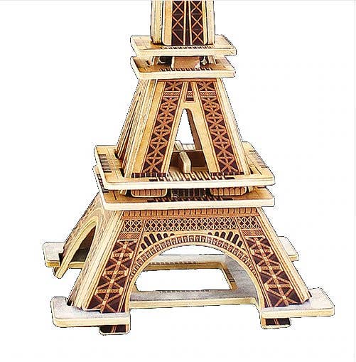 Eiffel Tower 3D Wooden Puzzle